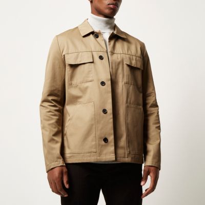 Brown casual jacket